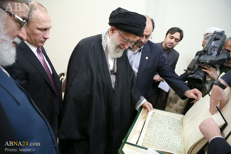 Photos: Putin's special gift to Iran's Supreme Leader